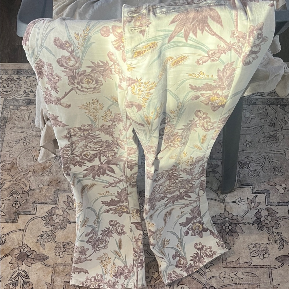 Pilcro and the Letterpress Floral Jean